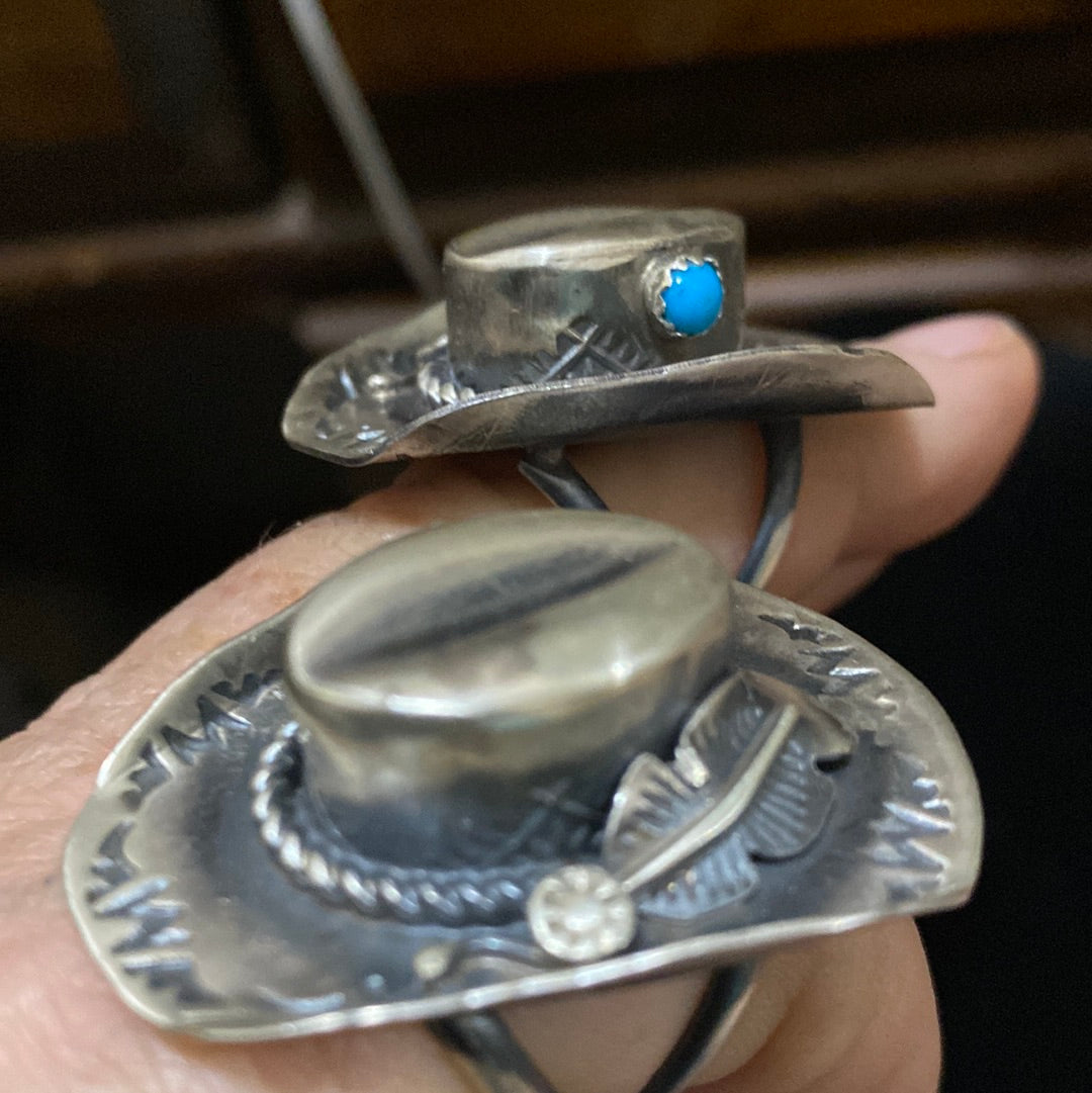 Cowboy on sale hat ring