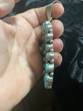 Double coin, Dry Creek Turquoise Pendant!