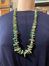"The Graduated Slab" Turquoise necklace