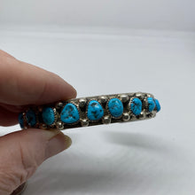 Turquoise and sterling silver Cuff