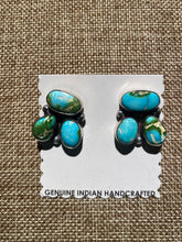 Royston  3 Stone Medium post earrings