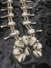 Traditional White buffalo squash necklace 24 inch