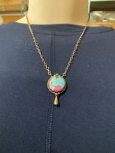 The cotton candy Sterling silver necklace!