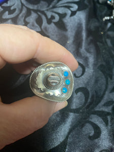 Cowboy hat rings