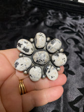 White Buffalo Turquoise Ring size 6.5