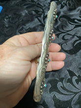 6" STAMPED STERLING AND KINGMAN BRAID KEEPER