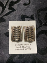 Thomas Charlie Sterling silver rib Earrings