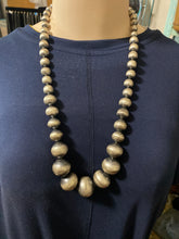 Sterling silver 28 inch multi shaped Navajo pearls￼