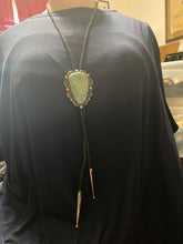 #8 turquoise, and sterling silver bolo