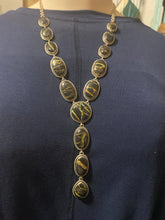 Blackjack, turquoise lariat, necklace 22inch  with a 4 inch dangle necklace!