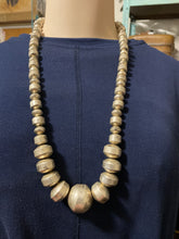 The multi shaped sterling silver Bead princes necklace