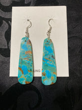 “The Columns” turquoise slabs 3 inches long