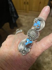 The Giraffe Boulder Turquoise ring