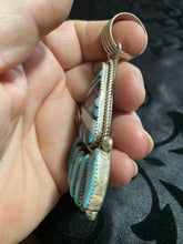 Ben Livingston inlay Bearclaw Pendant!