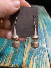 Shining Sterling silver Beads and Barrels earrings