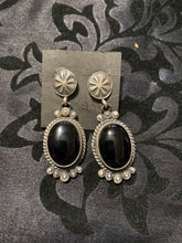 "The Hard Candy" black Onyx dangle earrings