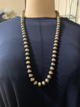 30 inch Navajo Pearls 12 mm with a 3 inch extender
