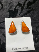 Exquisite spiny oyster, Sterling silver earrings