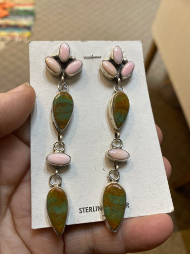 “The Durango” pink and green