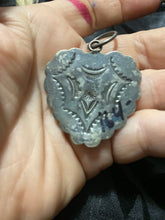 Oxidized charm //heart shape