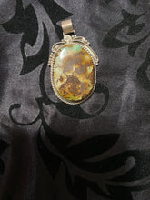 Medium Royston turquoise pendant with tons of good matrix