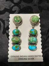 The Royston princess with four nice stones on each earring!