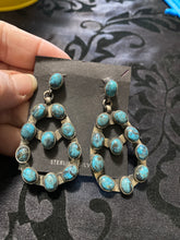 "The Disco" Kingman dangle earrings