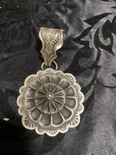 Sterling, silver layered flower design, Tahe creation