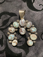Dry Creek turquoise Naja Pendant “the Kerry”
