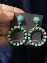 The circle of Turquoise Imperial dangles