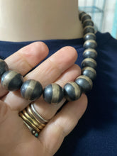 Sterling silver Navajo pearl necklace 18 inches 14 mm