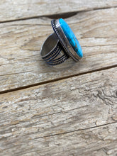 Oval at perfection Turquoise ring