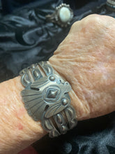 Tim Yazzie, Sterling silver Thunderbird bracelet