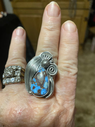 The Golden Hill Angel wing ring