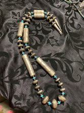 "The perfect 10" Sterling silver tube necklace