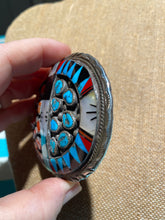 The Zuni inlay belt buckle