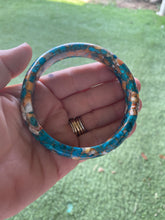 Mixed Spiny Oyster and Turquoise bangle!