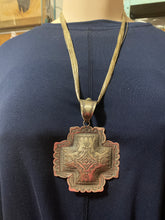 Tooled Cross VP pendant only
