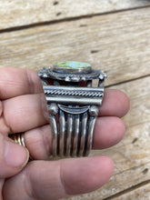Heavy sterling silver Palomino cuff bracelet
