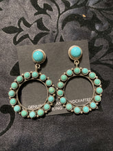 The circle of Turquoise Imperial dangles
