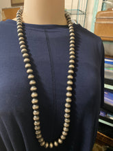 36 in Navajo pearl necklace13 mm