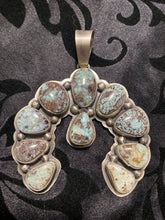 The fancy dry Creek Turquoise Naja pendant! “ The Mandy”