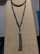 Navajo pearls Tassel necklace 20 inches
