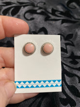 POP OF PINK stud earrings