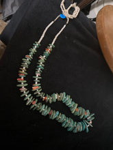 "The Graduated Slab" Turquoise necklace