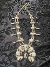 Traditional White buffalo squash necklace 24 inch
