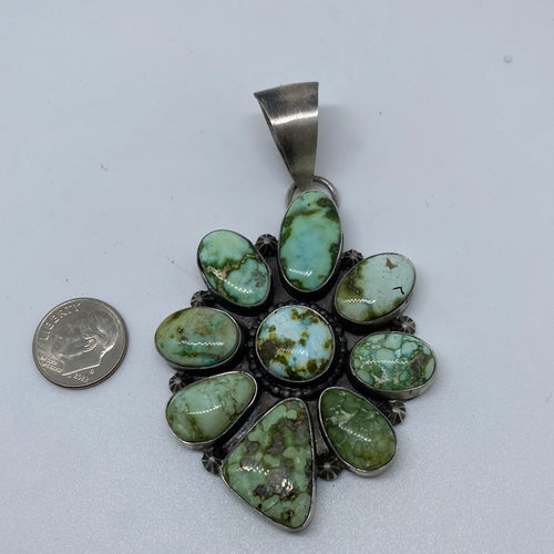 Large Skeets Sonoran Gold pendant