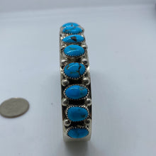 12 stone Kingman Turquoise bracelet