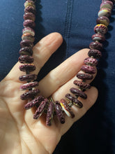 Delicious purple Spiny oyster necklace! 28 inches long!￼