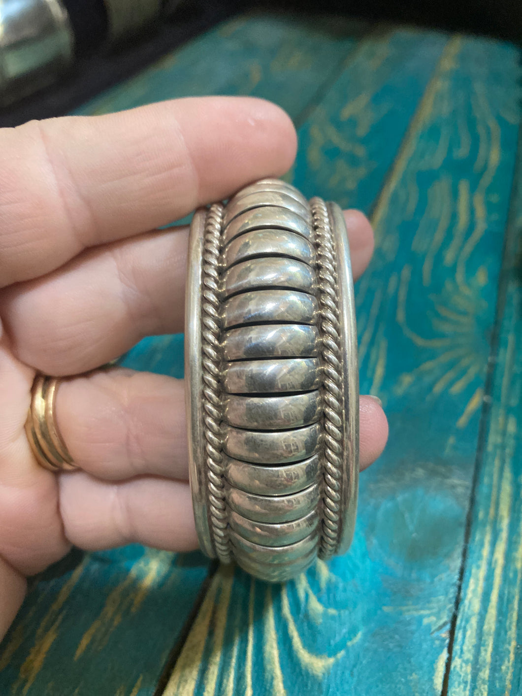 Thomas Charlie 1 inch wide bracelet
